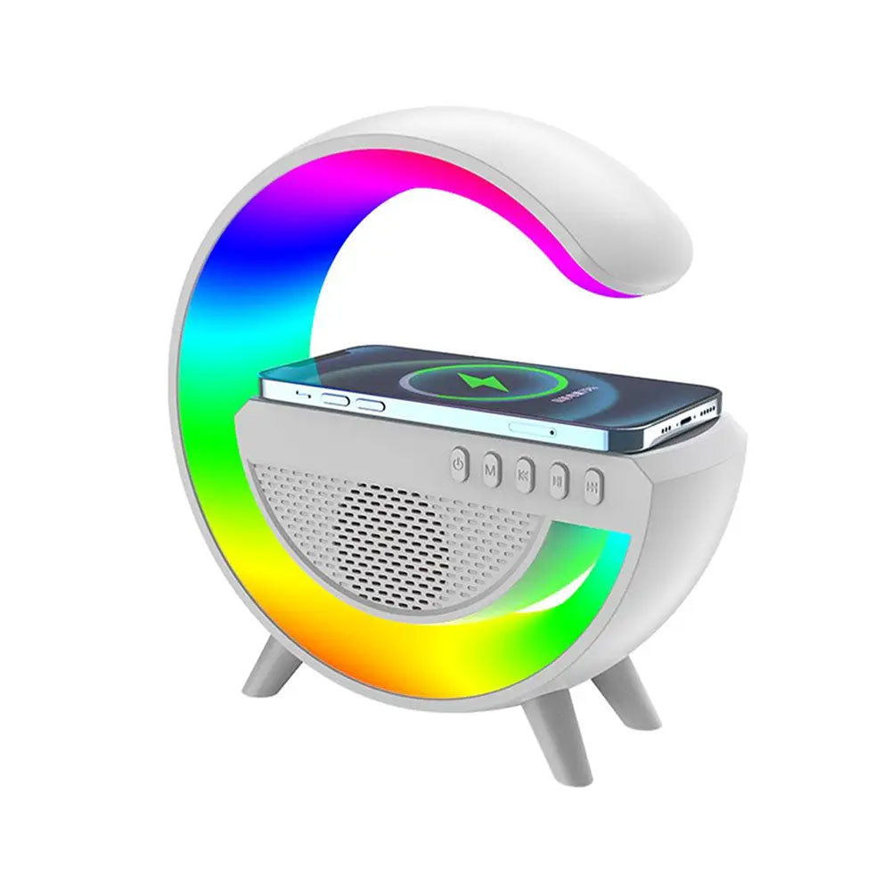 G500: 4-in-1 Lamp, Speaker, Charger & Clock