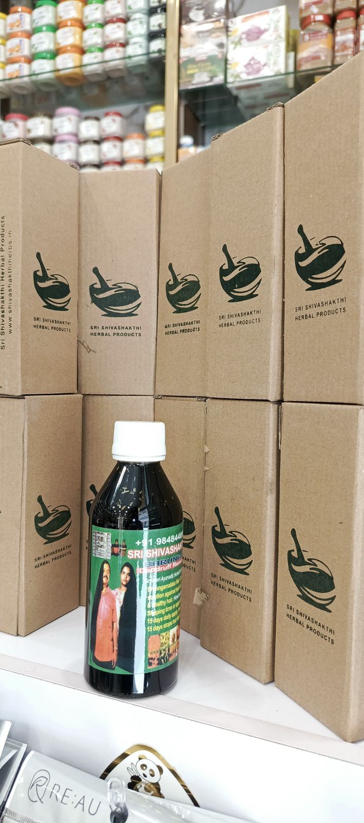 Sri Shivashakthi Hair Oil Original India 108 Natural Herbs 250ml